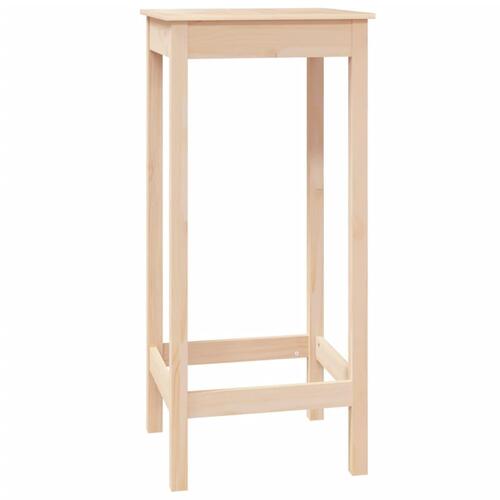 Barbord 50x50x110 cm massivt fyrretræ
