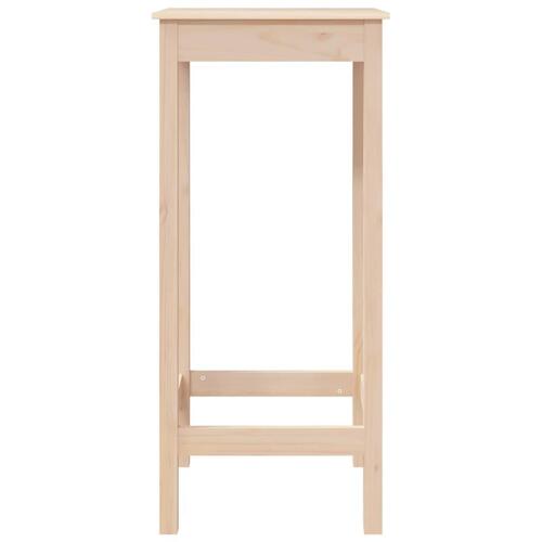 Barbord 50x50x110 cm massivt fyrretræ