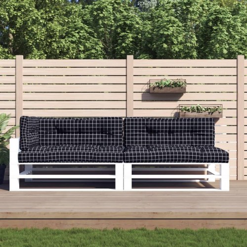 Pallehynder 5 stk. stof ternet sort