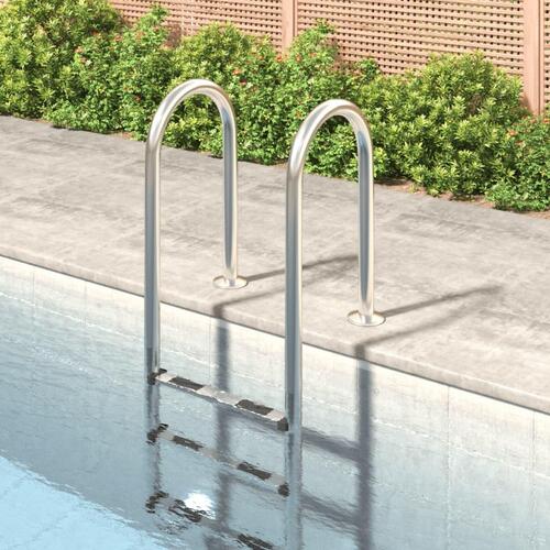 Poolstige 54x38x158 cm 304 rustfrit stål