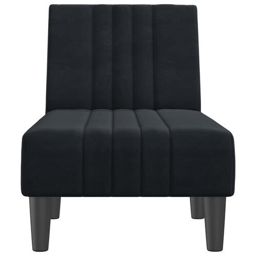 Chaiselong velour sort