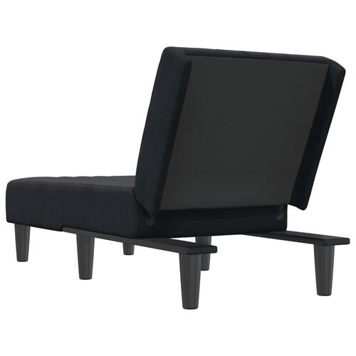 Chaiselong velour sort