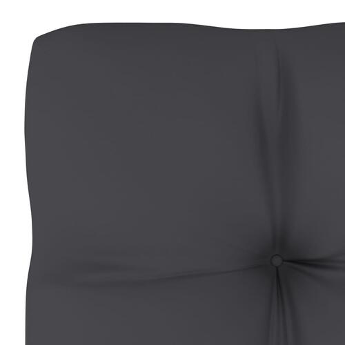 Hynde til pallesofa 70x70x10 cm antracitgrå (OUTLET A)