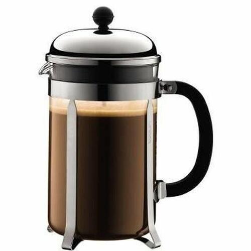 Kaffekande med stempel Bodum Chambord Rustfrit stål 1,5 L