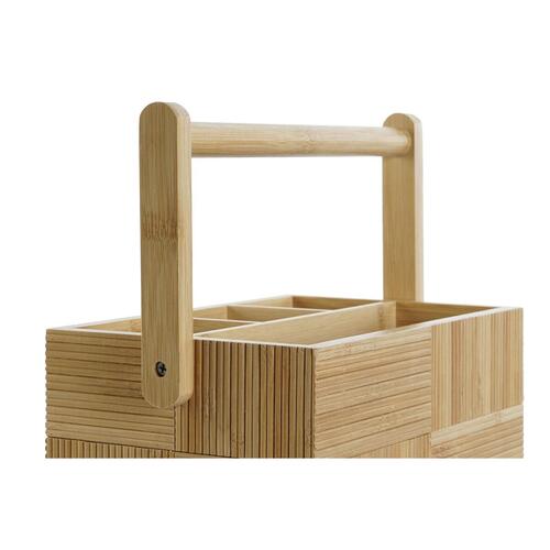 Bestikholder Natur Bambus 27 x 16,5 x 11,5 cm