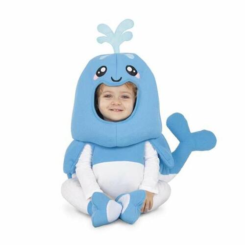 Kostume til babyer Blå Hval 1-2 år