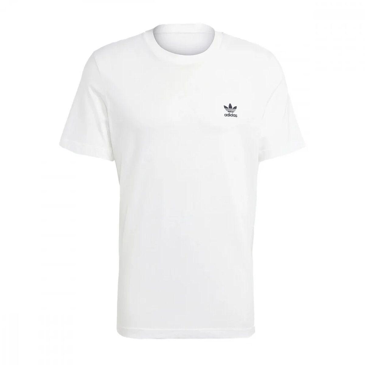 Kortærmet T-shirt til Mænd Adidas ESSENTIAL TEE IA4872 Hvid XL