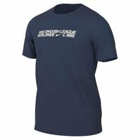 Kortærmet T-shirt til Mænd Nike TEE ESS CORE 4 DM6409 410 Marineblå XL