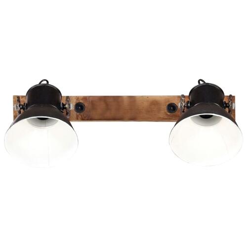 Industriel væglampe 45x25 cm E27 mat sort