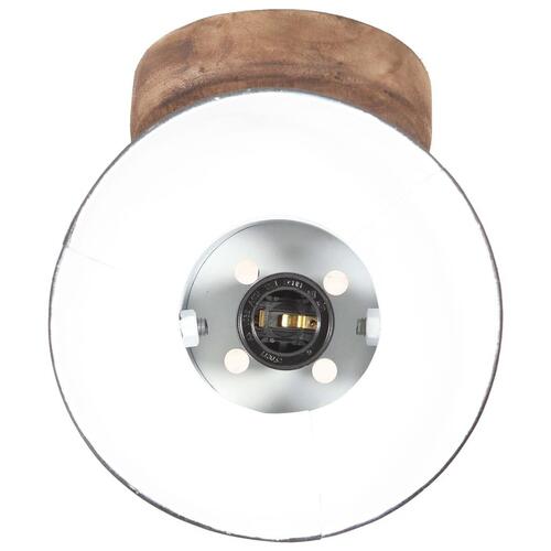 Industrielle væg-/loftlamper 2 stk. 20x25 cm E27 mat sort