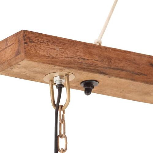 Industriel hængelampe 25 W 109 cm E27 messingfarvet