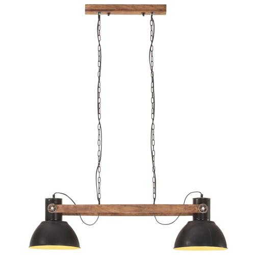 Industriel hængelampe 25 W 109 cm E27 mat sort
