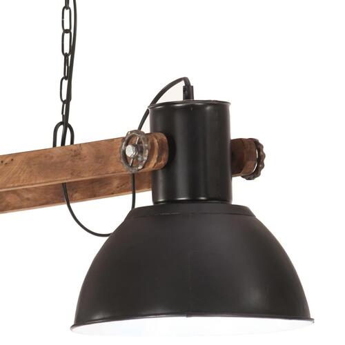 Industriel hængelampe 25 W 109 cm E27 mat sort