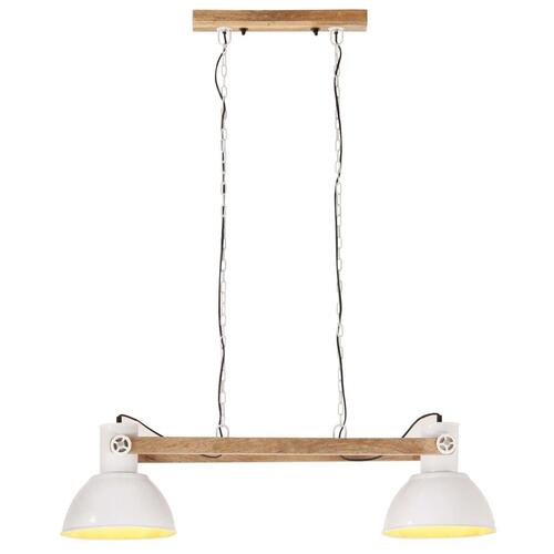 Industriel hængelampe 25 W 109 cm E27 hvid