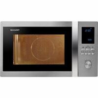 Mikrobølgeovn Sharp 18100134 Sølvfarvet 1000 W 32 L
