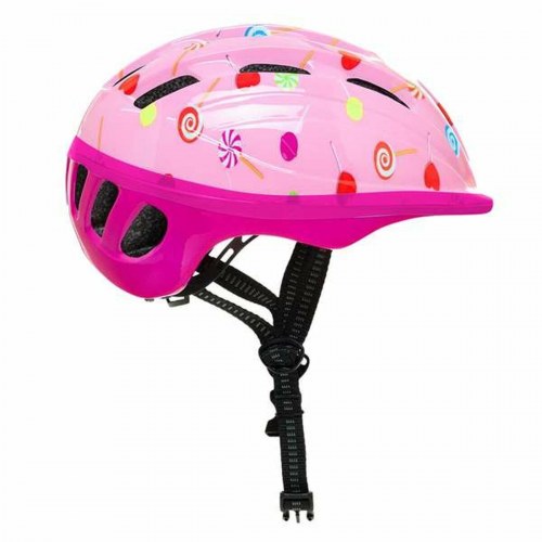 Cykelhjelm børn Moltó - pink 48-53 cm