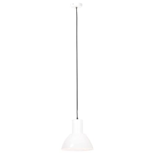 Hængelampe 25 W rund 28,5 cm E27 hvid