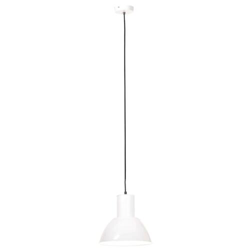 Hængelampe 25 W rund 28,5 cm E27 hvid