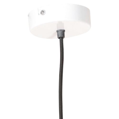 Hængelampe 25 W rund 28,5 cm E27 hvid