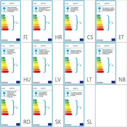 Hængelampe 25 W rund 28,5 cm E27 hvid