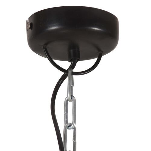 Industriel hængelampe 32 cm E27 sort
