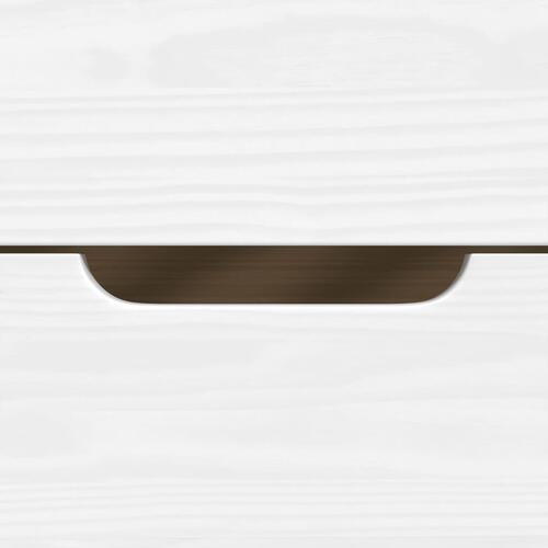 Daybed med to skuffer IRUN hvid 90x200 cm massivt fyrretræ