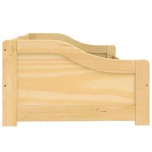 Daybed med to skuffer IRUN 90x200 cm massivt fyrretræ