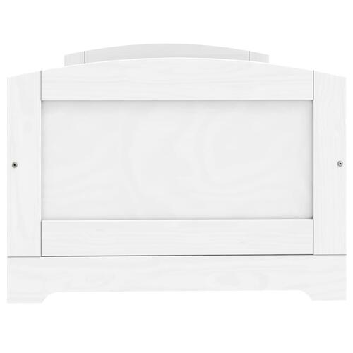 Daybed med fem skuffer IRUN hvid 90x200 cm massivt fyrretræ