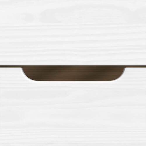 Daybed med fem skuffer IRUN hvid 90x200 cm massivt fyrretræ