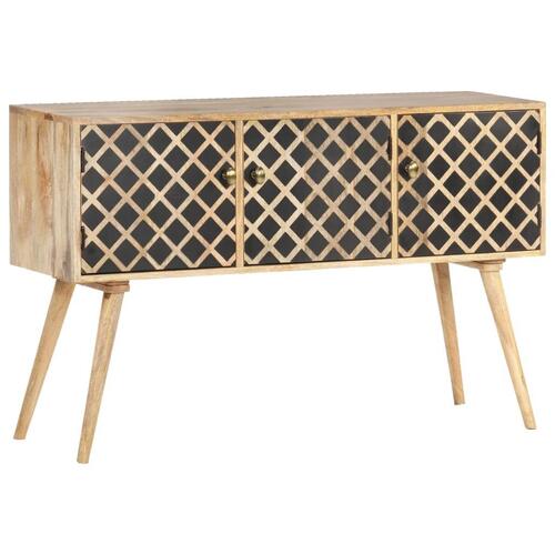 Skænk 118x35x75 cm massivt mangotræ
