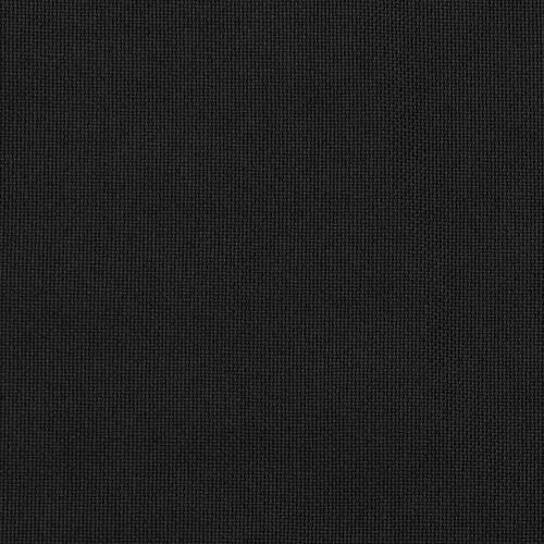 Mørklægningsgardin m. øjer 290x245 cm hør-look sort