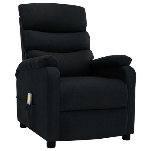 Massagestol stof sort