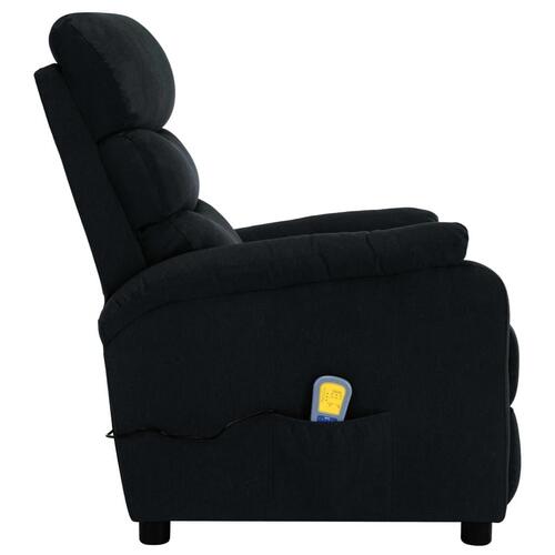 Massagestol stof sort