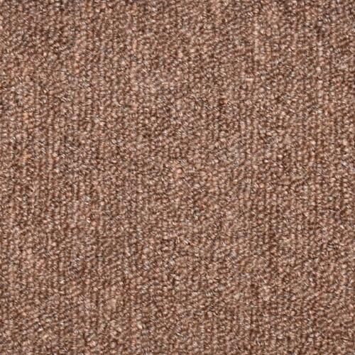 Trappemåtter 15 stk. 56x17x3 cm brun