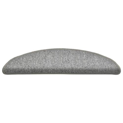 Trappemåtter 15 stk. 56x17x3 cm lysegrå