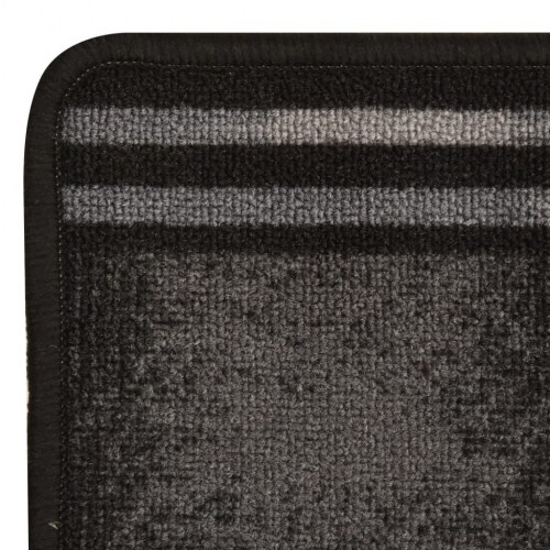 Tæppeløber 67x120 cm gelunderside sort