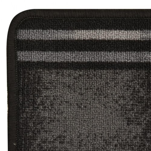Tæppeløber 67x200 cm gelunderside sort