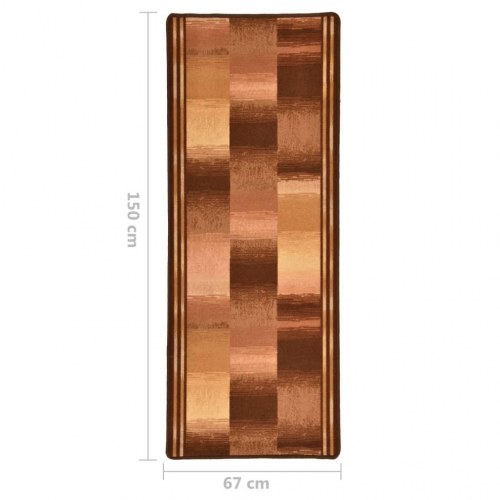 Tæppeløber 67x150 cm gelunderside beige