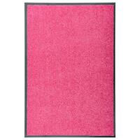 Vaskbar dørmåtte 60x90 cm pink