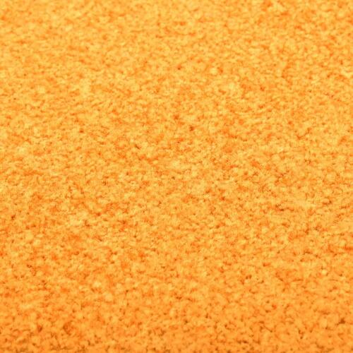 Vaskbar dørmåtte 40x60 cm orange