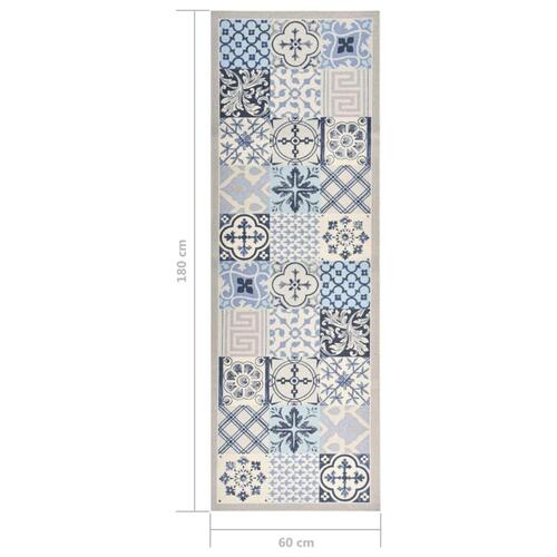 Vaskbar køkkenmåtte 60x180 cm mosaikprint