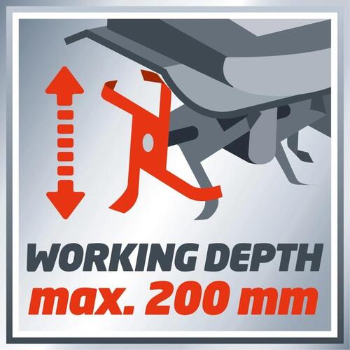 Einhell ledningsfri havefræser GE-CR 30 Li Brushless-Solo Red 3431200