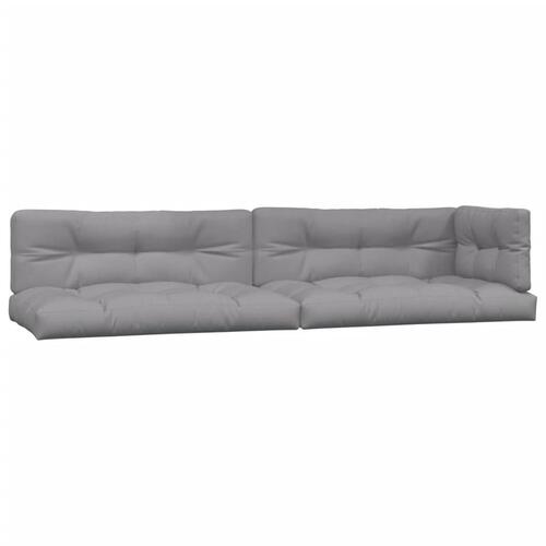 Hynder til pallesofa 5 stk. grå