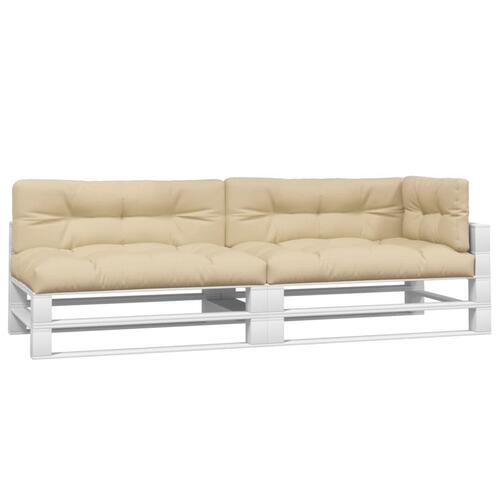 Hynder til pallesofa 5 stk. beige