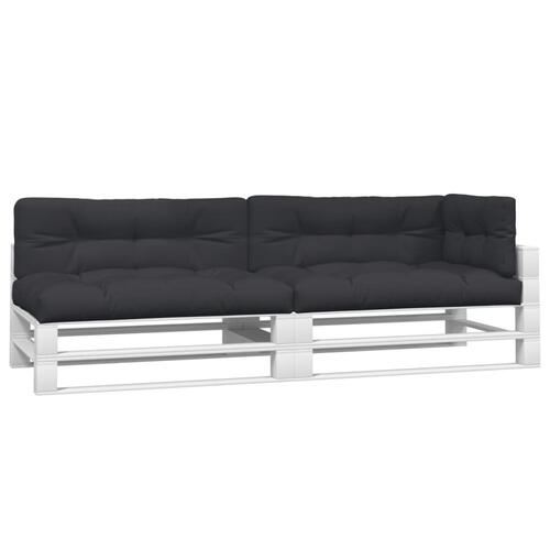 Hynder til pallesofa 5 stk. sort