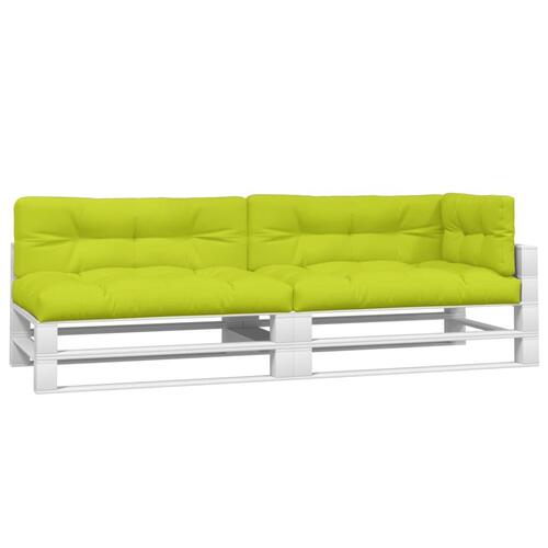 Hynder til pallesofa 5 stk. lysegrøn