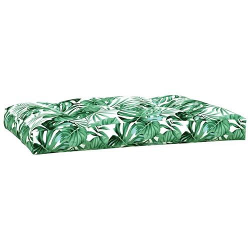 Hynder til pallesofa 5 stk. bladmønster