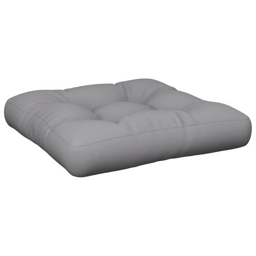 Hynde til pallesofa 58x58x10 cm grå