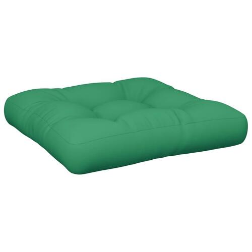 Hynde til pallesofa 58x58x10 cm grøn
