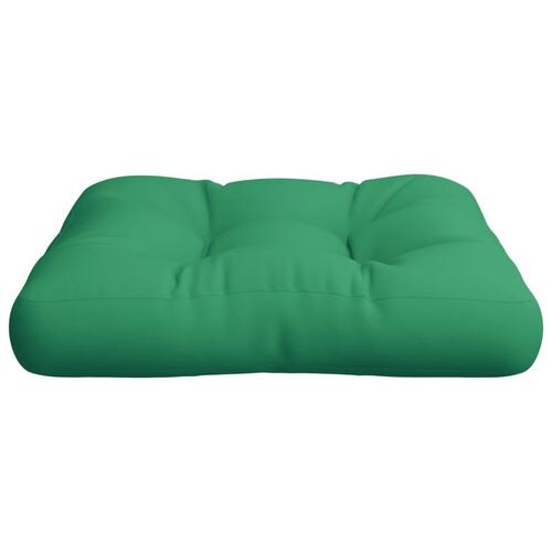 Hynde til pallesofa 58x58x10 cm grøn